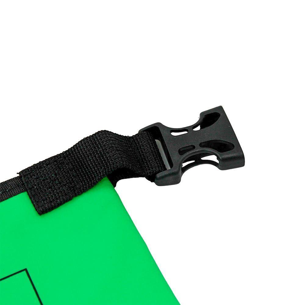 Bolsa Mochila Impermeavel Saco Estanque 5 Litros Camping Bag Cor:verde - 4