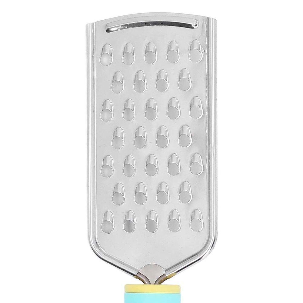 Conjunto Utensilios De Cozinha 4 Em 1 Ralador Faca Batedeira Descascador Aço Inox - 2