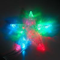 Estrela Led Ponteira Para Arvore De Natal Com Tomada - 2