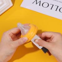 Escova De Limpeza Multiuso Para Teclado Cantos Frisos Notebooks 3 Em 1 Cor:cinza - 3