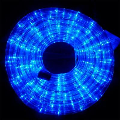Mangueira Iluminada 162 Leds Pisca 110v 10m Tomada Decoração Natal Azul