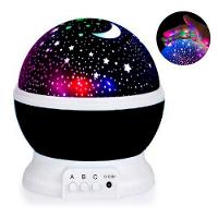 Luminaria Projetor Estrela 360 Galaxy Star Master Preto - 2