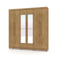 Guarda Roupa 6 Portas Com Espelho Audi Nature - 3