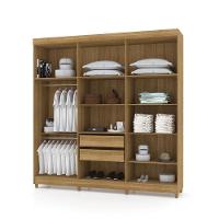 Guarda Roupa 6 Portas Com Espelho Audi Nature