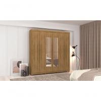 Guarda Roupa 6 Portas Com Espelho Audi Nature - 5