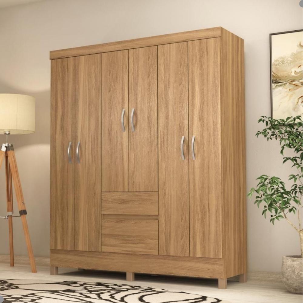 Conjunto Quarto Guarda Roupa E Comoda Forggia Amendola - 5