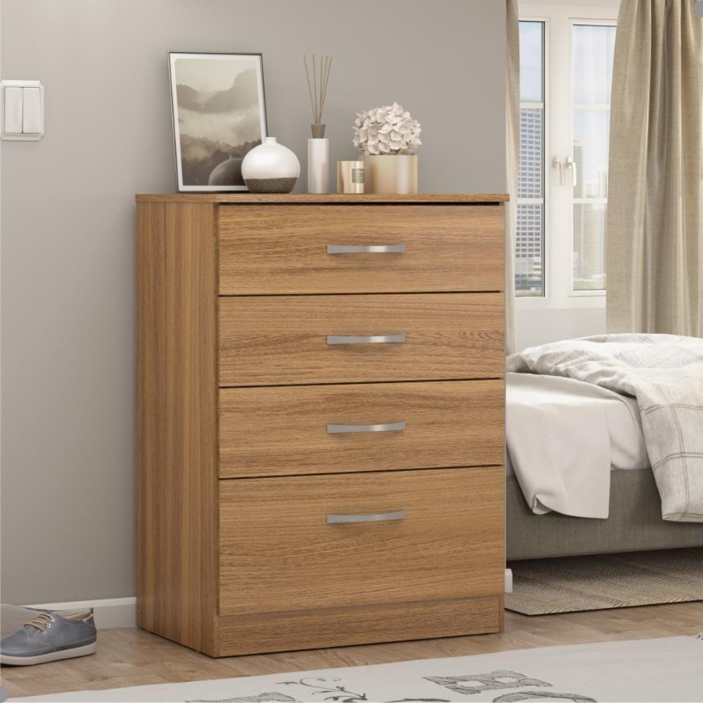 Conjunto Quarto Guarda Roupa E Comoda Forggia Amendola - 6