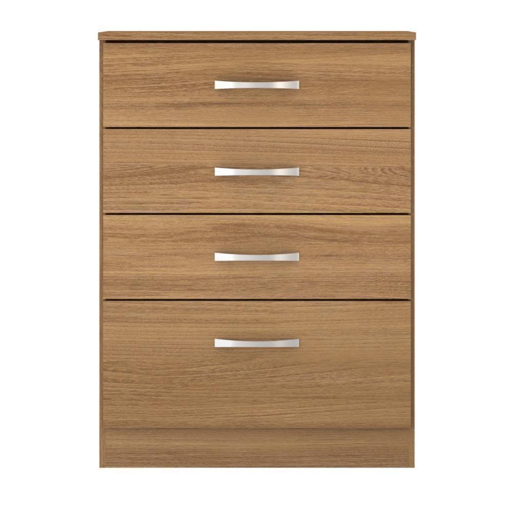 Conjunto Quarto Guarda Roupa E Comoda Jones Amendola Off-white - 7