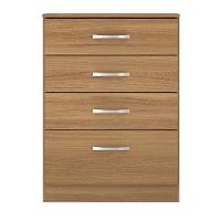 Conjunto Quarto Guarda Roupa E Comoda Jones Amendola Off-white - 7