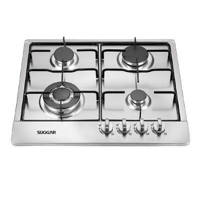 Cooktop à Gás Suggar Fg4134ix 4 Bocas Embutido em Inox Bivolt