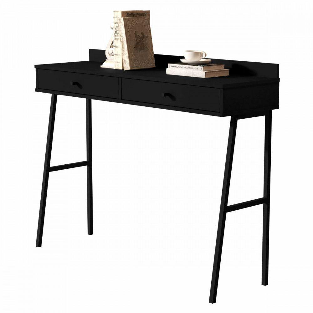 Aparador Com 2 Gavetas Preto Jbbechara Preto - 1