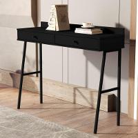 Aparador Com 2 Gavetas Preto Jbbechara Preto - 3