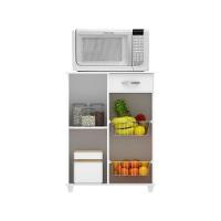 Balcão Com Fruteira 1 Porta E 1 Gaveta Belize Branco Notável Móveis Branco - 2