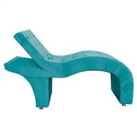 Maca Estofada Reclinável Sobrancelhas Cílios Suede Jade Azul Turquesa - 6