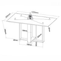 Mesa Milani Com 4 Cadeiras Sol Viero Mel / Amêndoa / Off White
