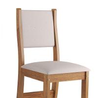 Mesa Milani Com 4 Cadeiras Sol Viero Mel / Amêndoa / Off White - 9