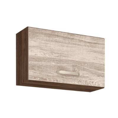 Armario Geladeira 80cm 1 Porta Amendoa Rustico
