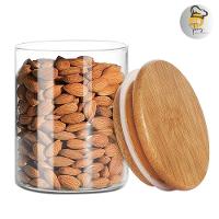 Pote Hermético De Vidro 1000ml Com 2 Unidades E Tampa De Bambu Premium - 6