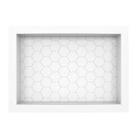 Nicho Em Plástico Injetado 40x27 Ipameri Branco - 3