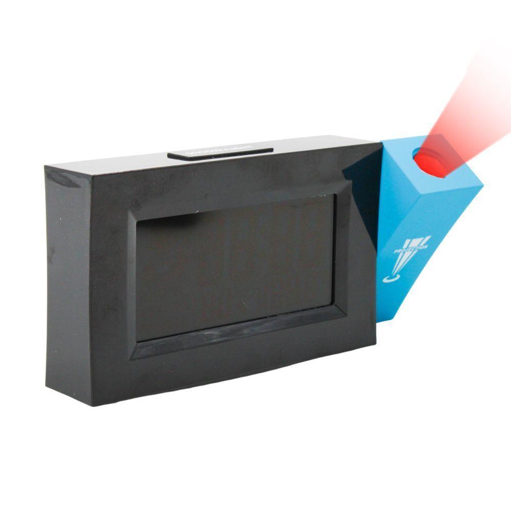 Relogio Alarme Led Despertador Portatil Com Projetor De Hora - 5