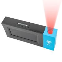 Relogio Alarme Led Despertador Portatil Com Projetor De Hora - 2