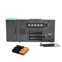 Relogio Alarme Led Despertador Portatil Com Projetor De Hora - 3