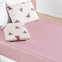 Jogo De Lençol Júlia Queen 3 Peças Micropercal 200 Fios Macio - Borboleta Rosa - 2