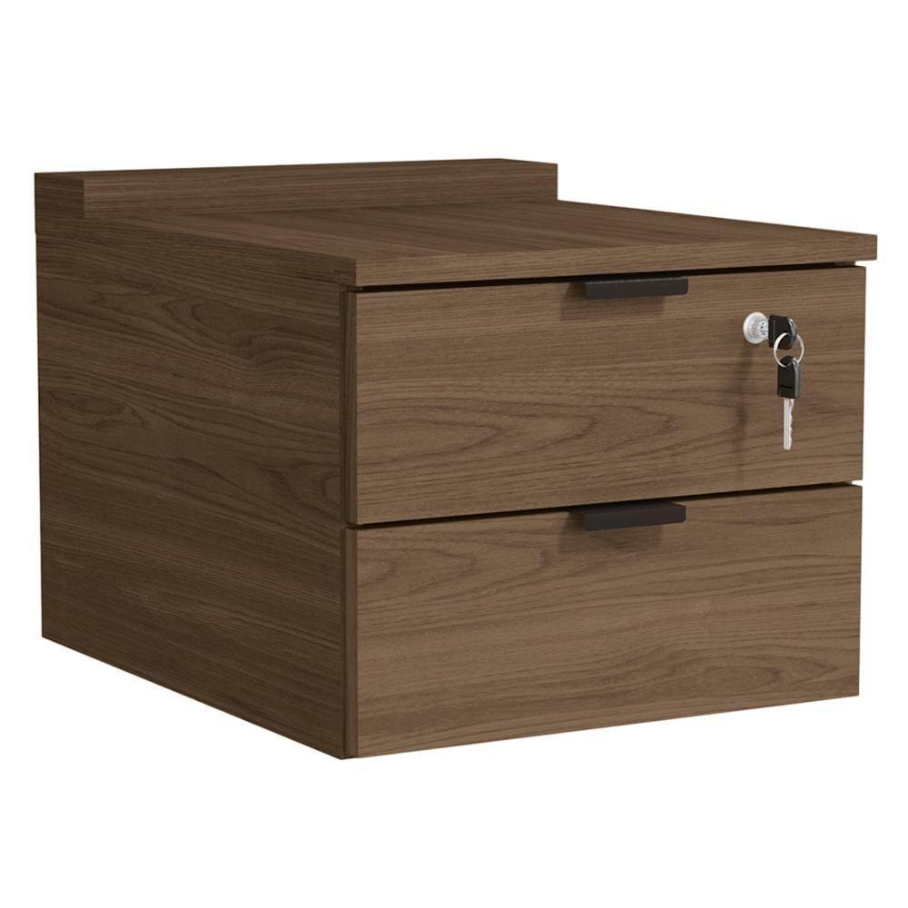 Gaveteiro De Mesa 2 Gavetas 36cm Frame F199 Munique - 1
