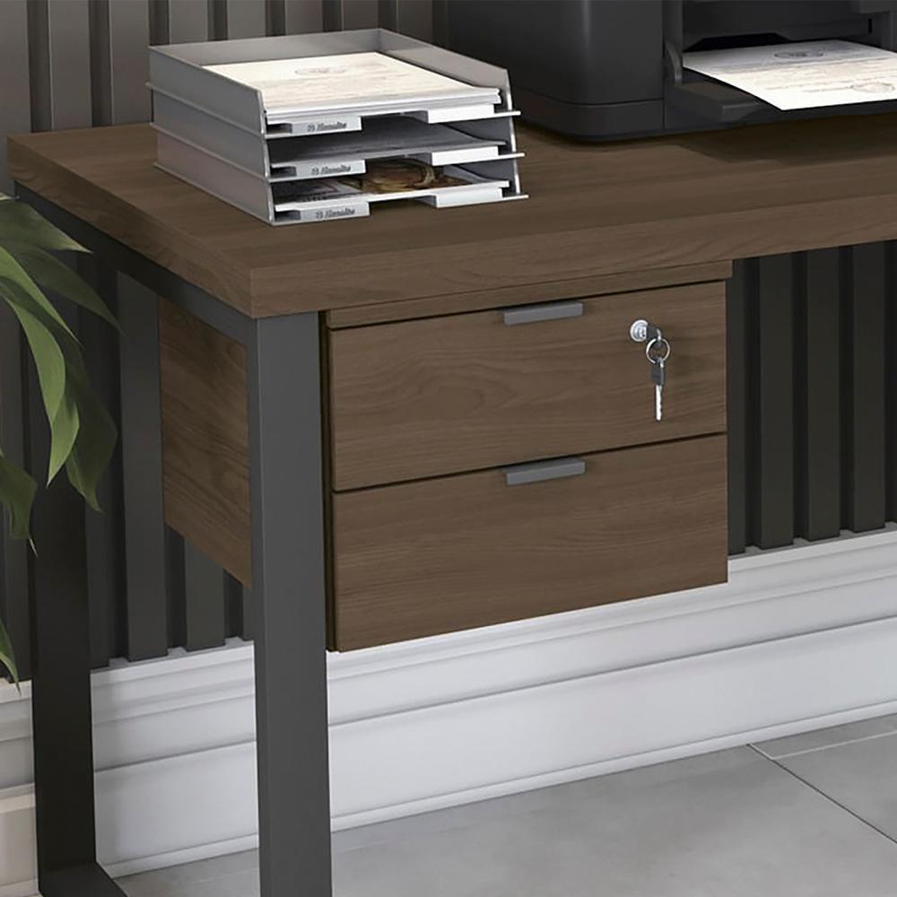 Gaveteiro De Mesa 2 Gavetas 36cm Frame F199 Munique - 6