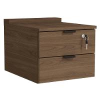 Gaveteiro De Mesa 2 Gavetas 36cm Frame F199 Munique - 1