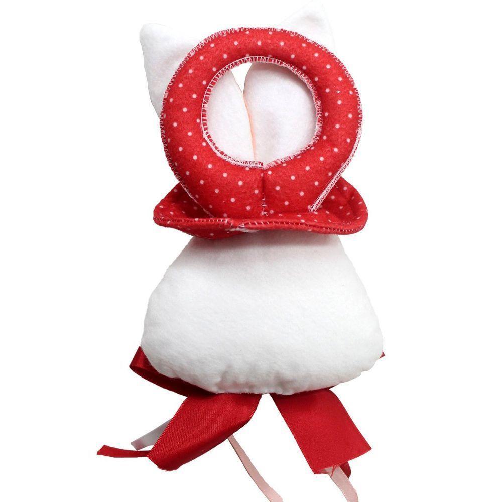 Kit 6 Pendente Páscoa Coelho Para Porta Trinco Enfeite 23cm - 4