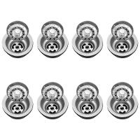 Válvula Para Pia Kit 8 Aço Inox 3.1/2 G01 Cromado - Mpozenato - 1