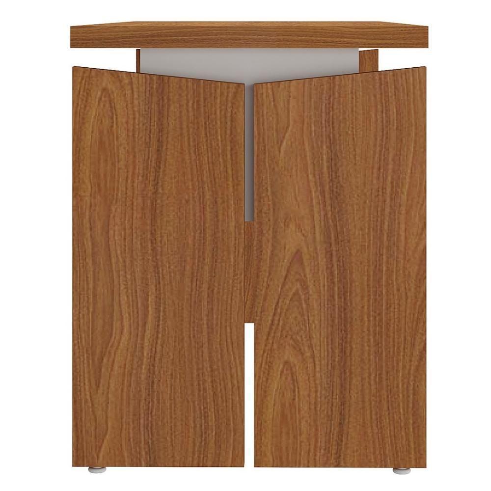 Mesa Para Escritório Home Office 145cm Corp A06 Freijó/branco - Mpozenato - 5