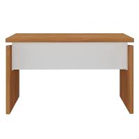 Mesa Para Escritório Home Office 145cm Corp A06 Freijó/branco - Mpozenato - 8