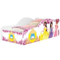 Mini Cama Infantil 148x68cm Personagens Princesa Rosa Z53 - Mpozenato - 1