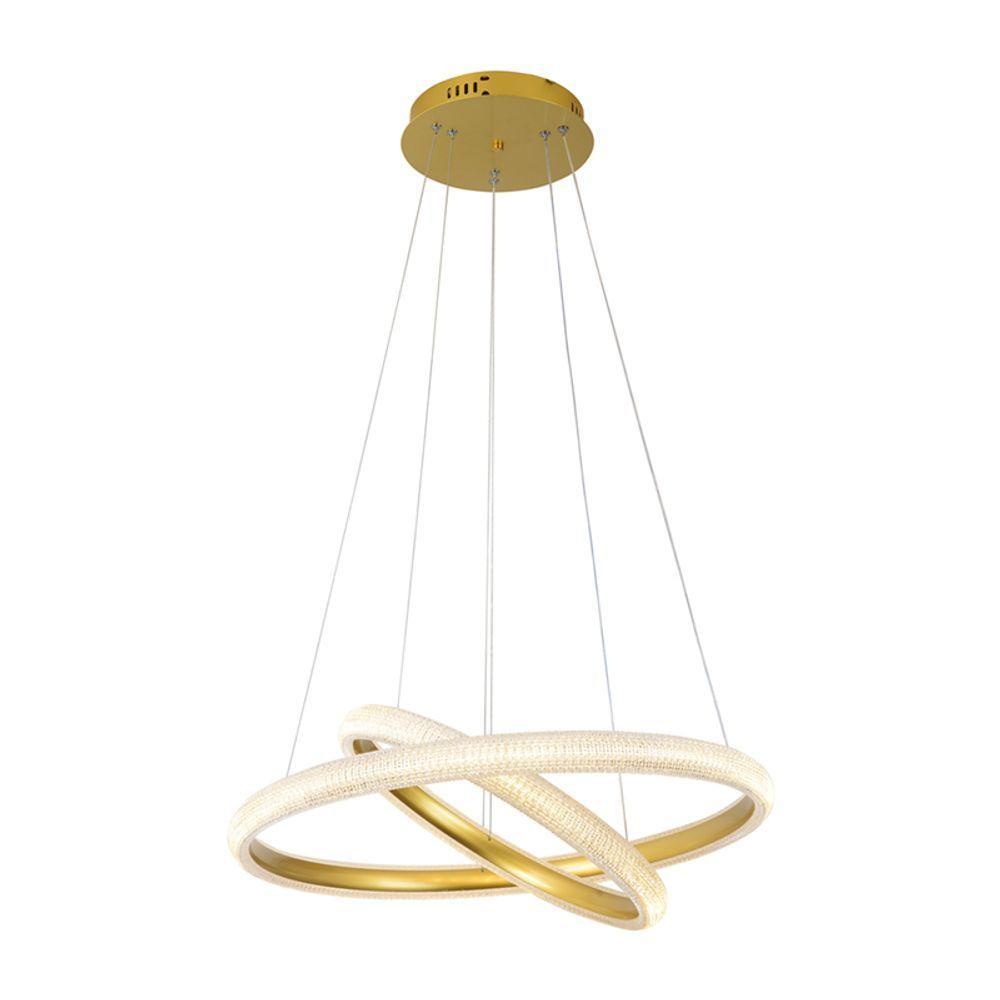 Lustre Pendente Skylight Apogeu 4010 Led Bivolt Dourado - 2