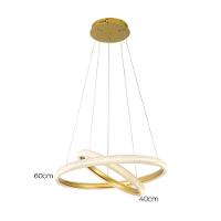 Lustre Pendente Skylight Apogeu 4010 Led Bivolt Dourado - 4