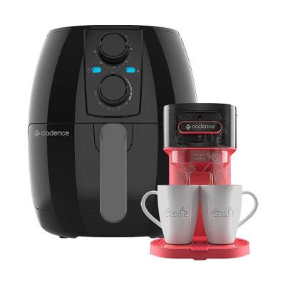 Kit Single Up Cadence Cafeteira E Fritadeira 110V