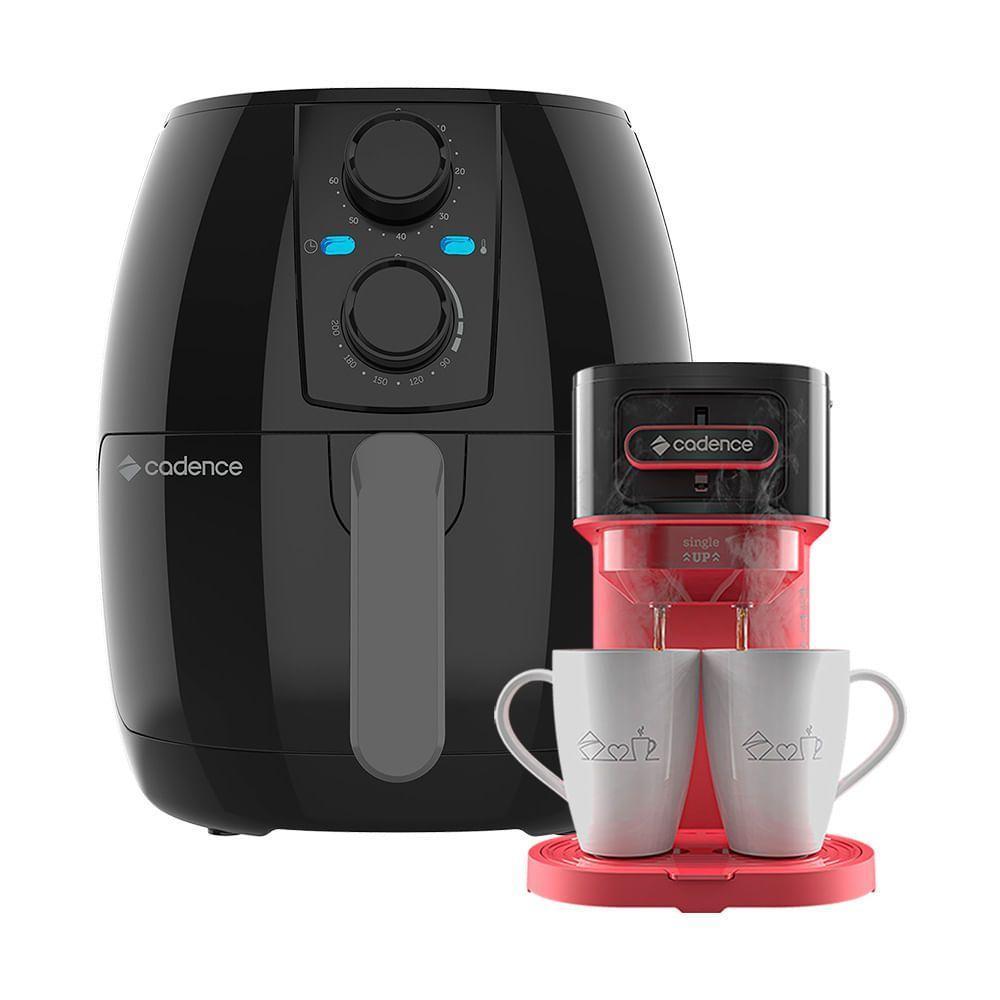 Kit Single Up Cadence Cafeteira E Fritadeira 220V - 1