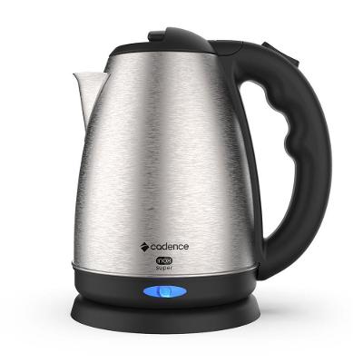 Chaleira Elétrica Cadence CEL821-220 Inox 1,8L 1800W com Desligamento Automático 220V