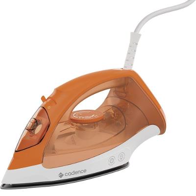 Ferro a Seco e a Vapor Cadence IRO210-220 Base Antiaderente Laranja 220V
