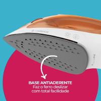 Ferro De Passar Cadence 2 Em 1 Laranja 220V