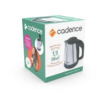 Chaleira Elétrica Cadence Mega Inox 1,9L 220V - 8