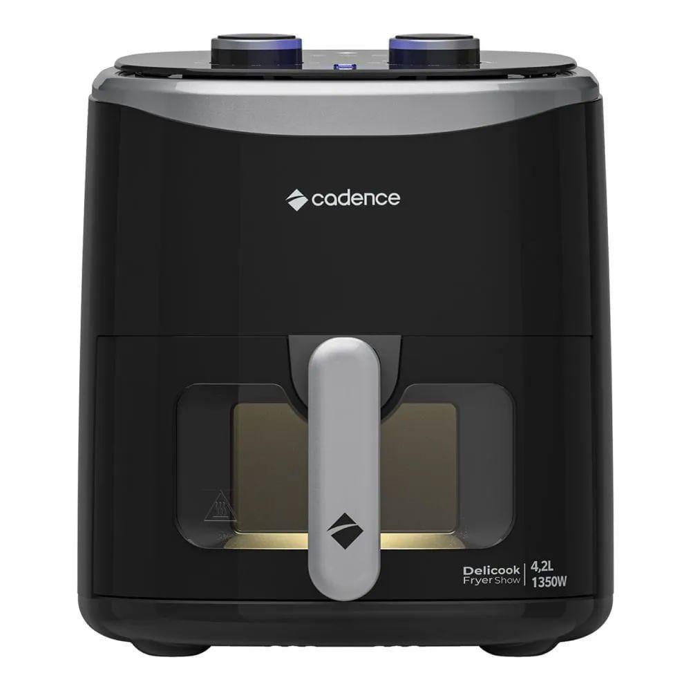 Fritadeira Sem Óleo 4,2L Cadence Com Visor Delicook Fryer Show 220V - 1