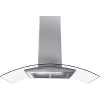 Coifa De Parede Cadence Inspire Vidro Curvo 90cm 110V - 2