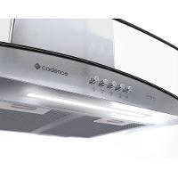 Coifa De Parede Cadence Inspire Vidro Curvo 90cm 110V