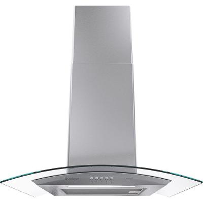 Coifa De Parede Cadence Inspire Vidro Curvo 60cm 110V