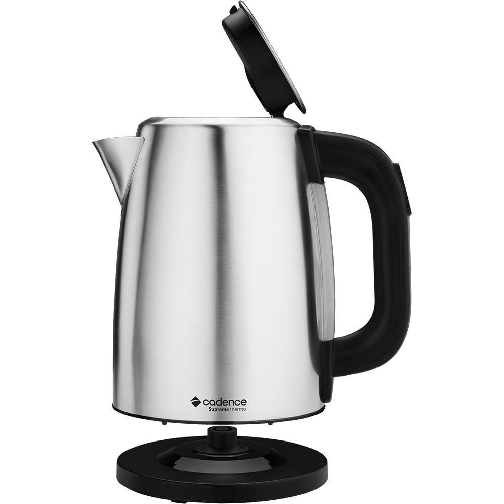 Chaleira Elétrica Cadence Supreme Control Inox 1,7L 110V - 4