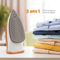 Ferro De Passar Cadence 2 Em 1 Laranja 110V - 3
