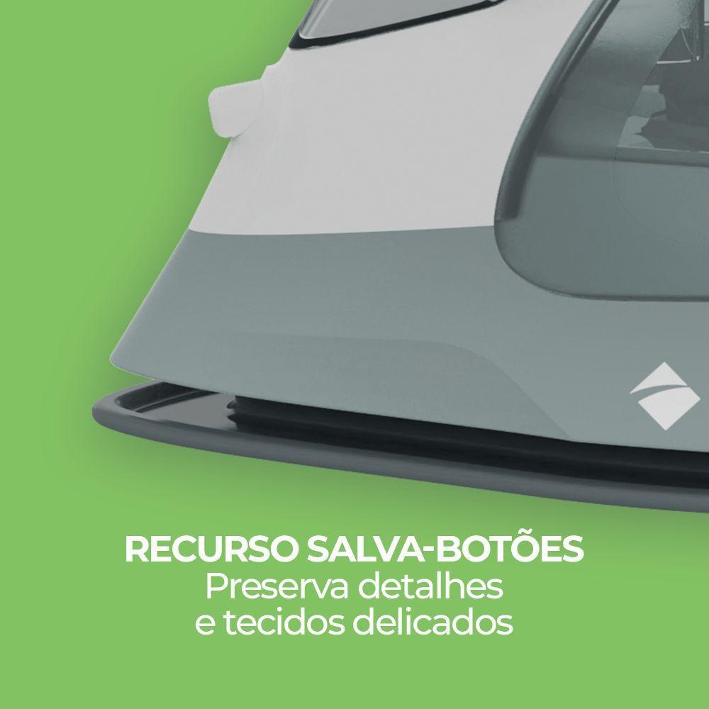 Ferro De Passar Cadence 2 Em 1 Cinza 110V - 5
